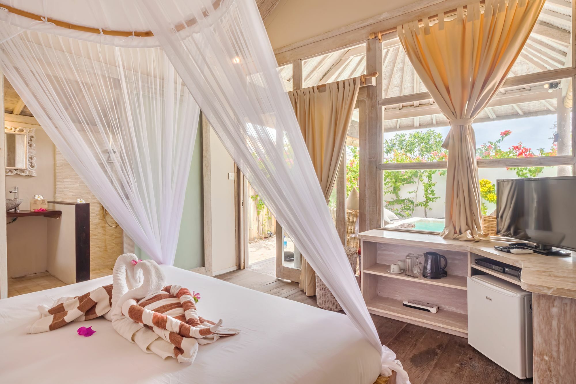 Avia Villa Resort Gili Meno Ngoại thất bức ảnh
