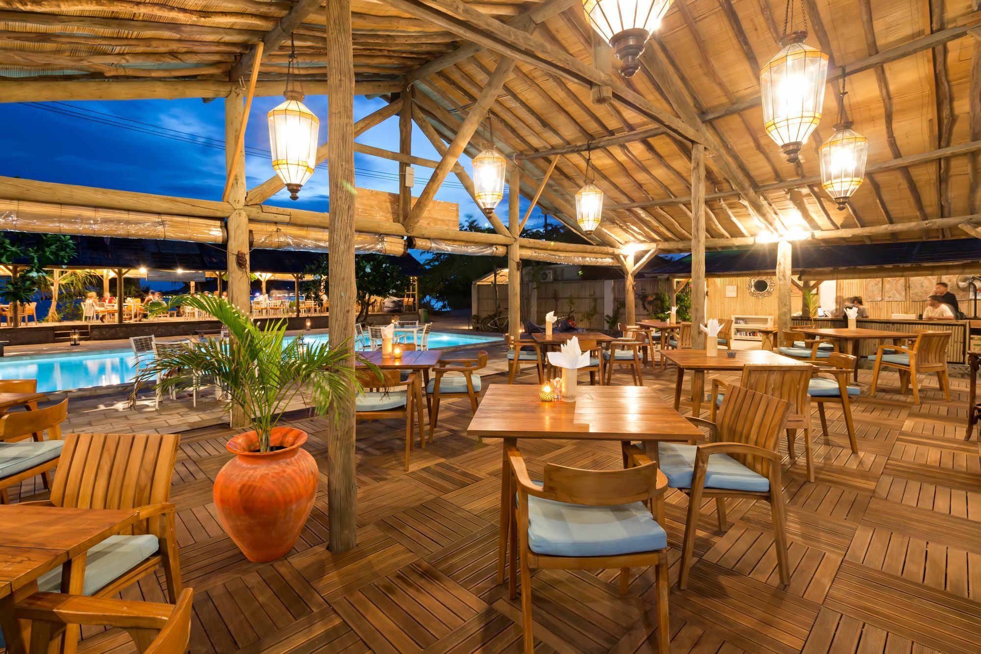 Avia Villa Resort Gili Meno Ngoại thất bức ảnh